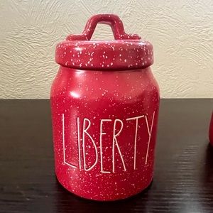 Rae Dunn Liberty Baby Canister
